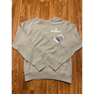Nike Georgia Bulldogs Crewneck Men Small Sweatshirt Official On Field Apparel